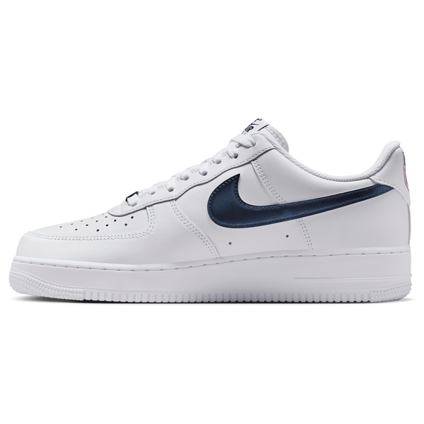 Nike Air Force 1 Low US - Men's - White/Midnight Navy/University Red - Image 2