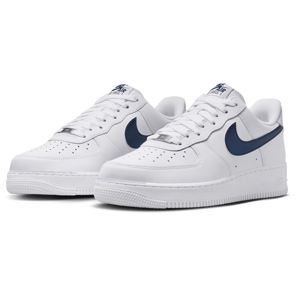 Nike Air Force 1 Low US - Men's - White/Midnight Navy/University Red - Image 6