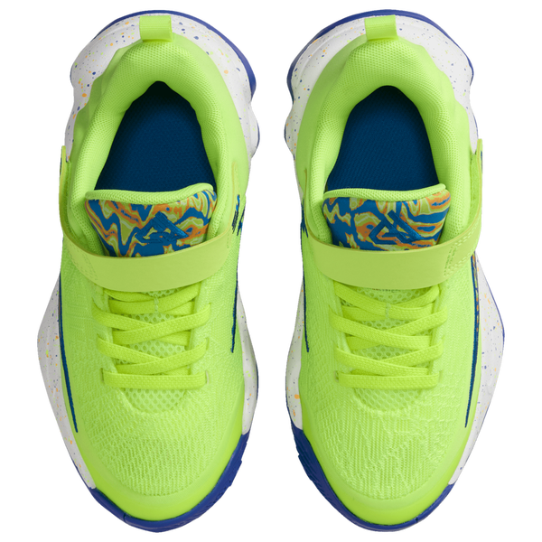 Nike Giannis Immortality 4 SE - Boys' Preschool - Volt Ice/Multi/Color - Image 4