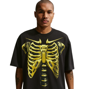 Nike Built Different Max 90 T-Shirt - Men's - Black/Yellow