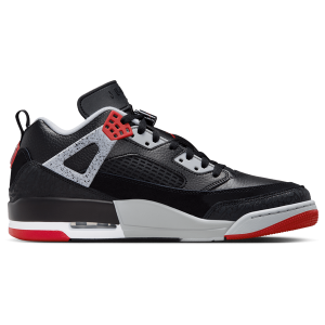 Jordan Spizike Low - Men's - Black/Grey/Red