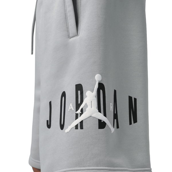 Jordan Brooklyn Stretch Fleece Short - Men's - Wolf Grey/Sail - Image 4