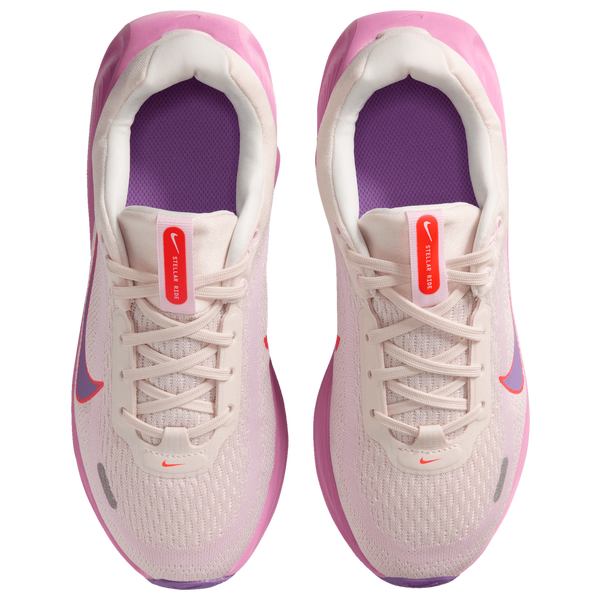 Nike Stellar Ride - Boys' Grade School - Chalk/Bright Violet/Pink Foam - Image 4