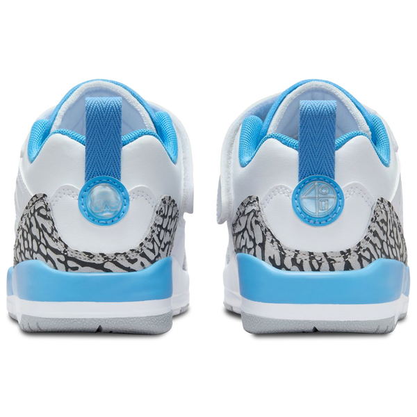 Jordan Spizike Low - Boys' Preschool - White/University Blue/Grey - Image 3