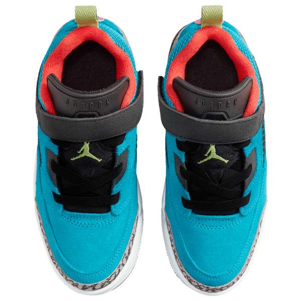 Jordan Spizike Low - Boys' Preschool - Vivid Green/Neo Turquoise/Light Crimson - Image 4