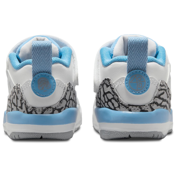 Jordan Spizike Low - Boys' Toddler - White/University Blue/Grey - Image 4
