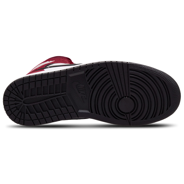 Jordan AJ1 Mid SE - Men's - Red/White/Black - Image 4