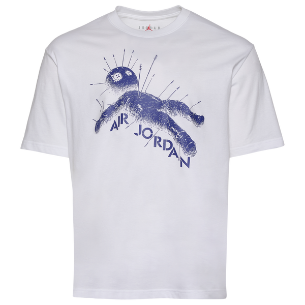 Jordan AJ 1 VD Short Sleeve Crew - Men's - White/Blue