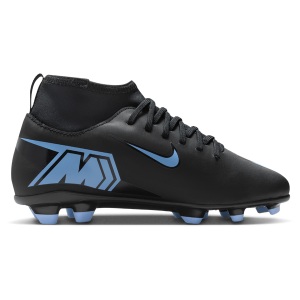 Nike JR Superfly 10 Club FG/MG - Boys' Grade School - Black/Ice Blue