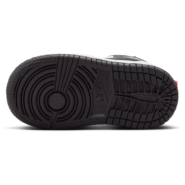Jordan AJ 1 Mid - Boys' Toddler - Summit White/Black/Infrared - Image 5