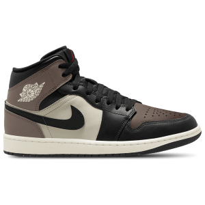 Jordan AJ 1 Mid - Men's - Black/Palomino/Phantom