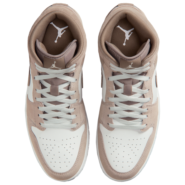Jordan AJ 1 Mid - Men's - Enigma Stone/Olive Gray/Summit White - Image 4