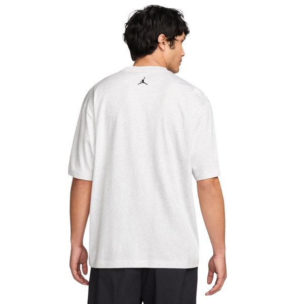 Jordan Brooklyn Collegiate Jumpman Short Sleeve Crew - Men's - Heather/Black - Image 2