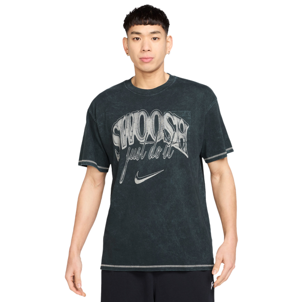Nike M90 Vintage OC Pocket T-Shirt - Men's - Tan/Seaweed