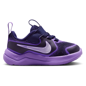 Nike Cosmic Runner Swoosh - Boys' Toddler - Coconut Milk/Blackened Blue/Bright Violet