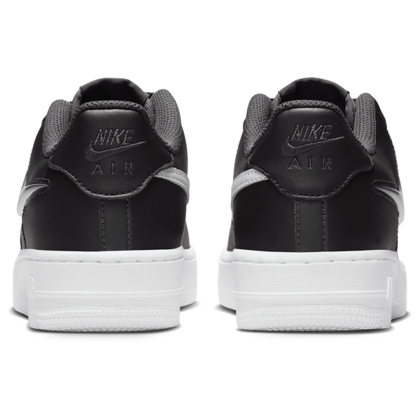 Nike Air Force 1 - Girls' Grade School - Vast Grey/Dark Smoke Grey/Black - Image 3