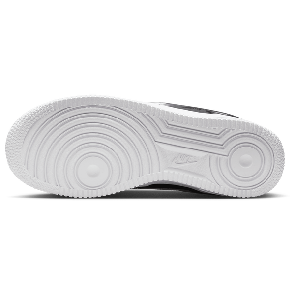 Nike Air Force 1 - Girls' Grade School - Vast Grey/Dark Smoke Grey/Black - Image 5