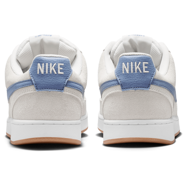 Nike Court Vision Lo FL V2 - Men's - White/Diffused Blue/Vast Grey - Image 3