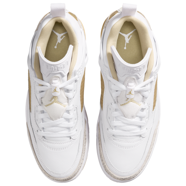 Jordan Spizike Low - Women's - Neutral Grey/Metallic Gold/White - Image 4