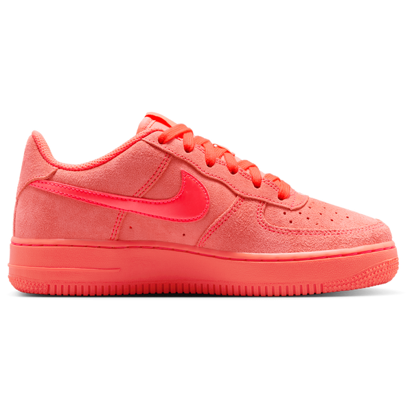 Nike Air Force 1 Suede - Boys' Grade School - Hot Lava/Hot Lava/Hot Lava