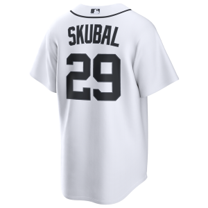 Nike MLB Detroit Tigers Home Replica Jersey - Men's - White