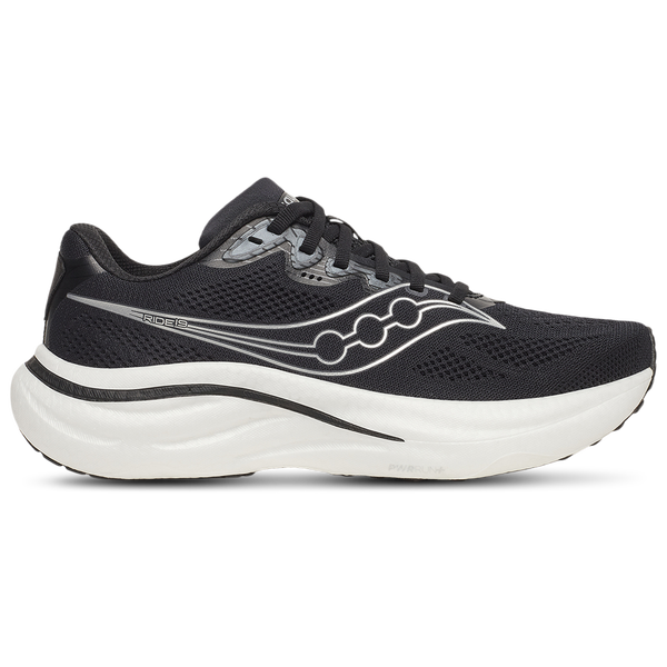 Saucony Ride 19 - Women's - Black/Silver