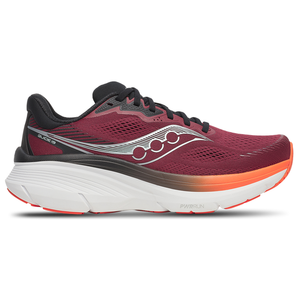 Saucony Guide 19 - Men's - Fire/Crimson