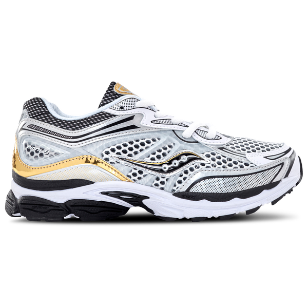 Saucony Omni 9 - Boys' Grade School - Silver/Gold/White