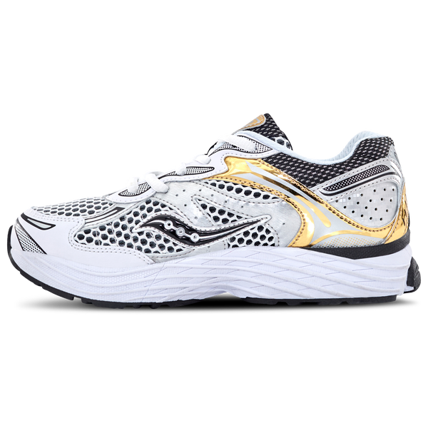 Saucony Omni 9 - Boys' Grade School - Silver/Gold/White - Image 2