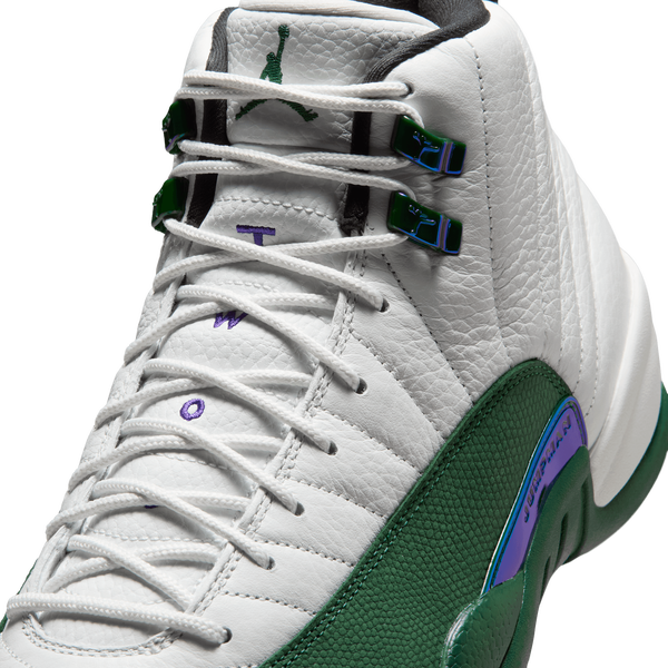 Jordan Retro 12 - Men's - White/Green/Gold - Image 7