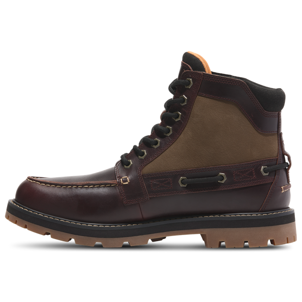 Timberland Britton Road Moc-Toe Boot - Men's - Burgundy/Burgundy/Burgundy - Image 2