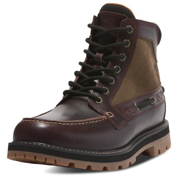 Timberland Britton Road Moc-Toe Boot - Men's - Burgundy/Burgundy/Burgundy - Image 10