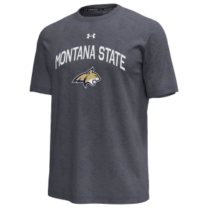 Under Armour Montana State Arch Logo Icon T-Shirt - Men's - Navy
