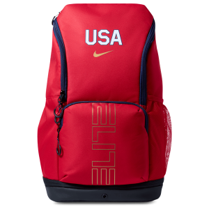 Nike Varsity Elite Backpack - Adult - Black/University Red/Metallic Gold