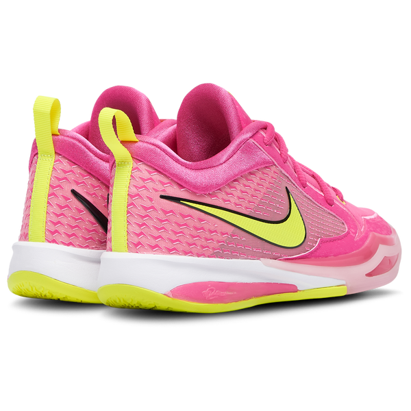 Nike Sabrina 4 - Girls' Preschool - Pink Rise/Lemon Venom/Pink Rise - Image 3