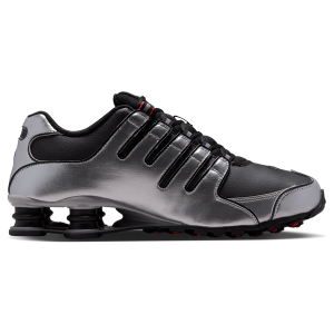 Nike Shox NZ MET - Men's - Silver/Black/White