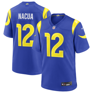 Nike Puka Nacua Rams Game Jersey - Men's - Hyper Royal