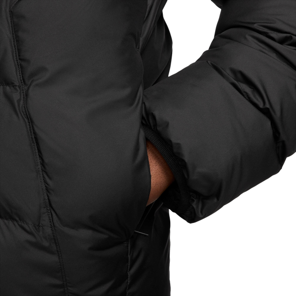 Jordan Brooklyn Puffer Jacket - Men's - White/Black - Image 3