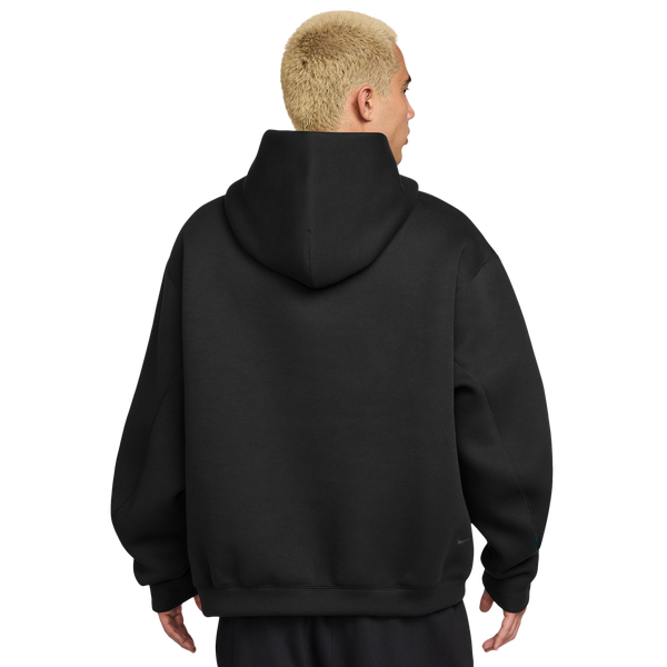 Nike Tech Pullover Graphic Hoodie - Men's - Black/Black - Image 2
