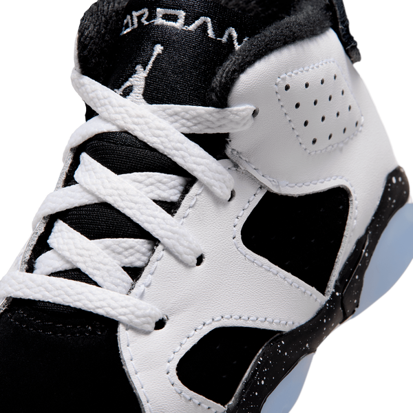 Jordan Retro 6 - Boys' Toddler - Black/White/Black - Image 7