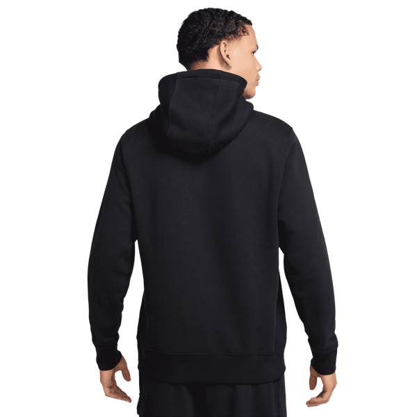 Nike San Francisco Club BB Pullover Hoodie - Men's - Black/White - Image 2