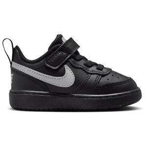 Nike Court Borough Low Recraft - Boys' Toddler - Black/Black/Grey Fog