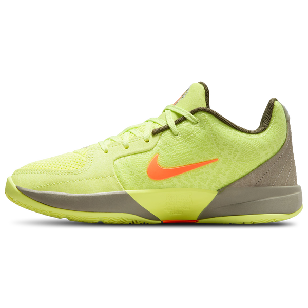 Nike Ja 2 - Boys' Grade School - Grey/Orange/Lime - Image 3
