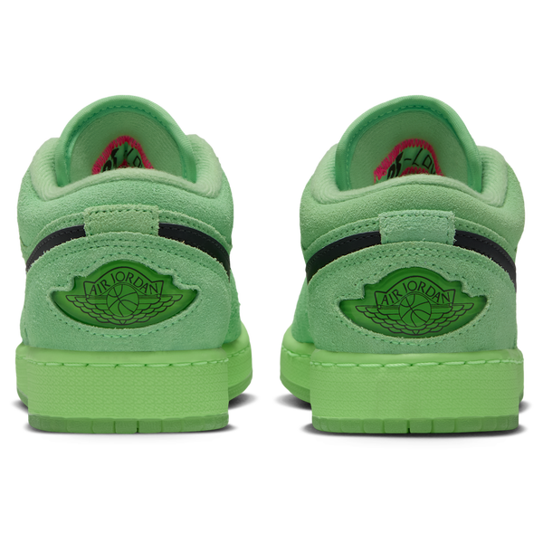 Jordan Air Jordan 1 Low SE - Boys' Grade School - Lime Blast/Anthracite/Lime Blast - Image 3