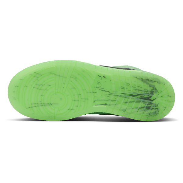 Jordan Air Jordan 1 Low SE - Boys' Grade School - Lime Blast/Anthracite/Lime Blast - Image 5