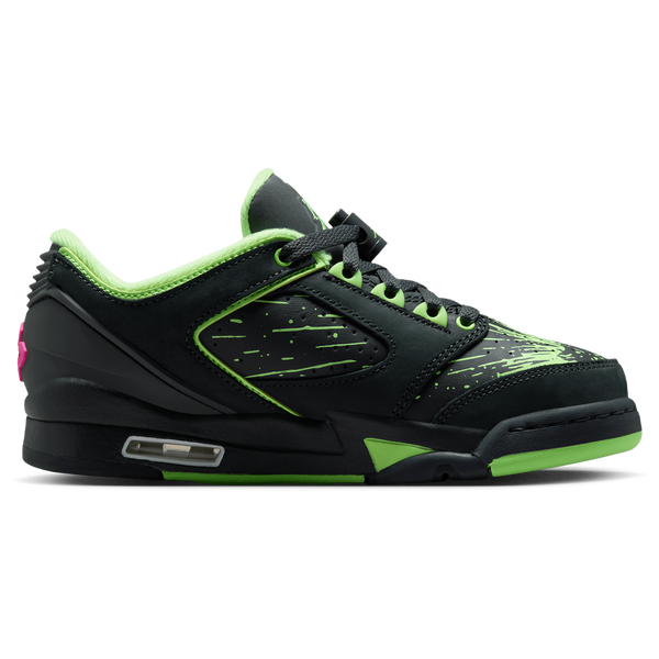 Jordan Sixty Plus Low - Boys' Grade School - Anthracite/Anthracite/Lime Blast