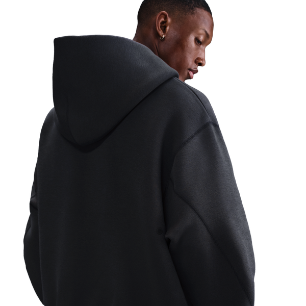 Nike Tech Fleece Hoodie - Men's - Anthracite/Black - Image 2