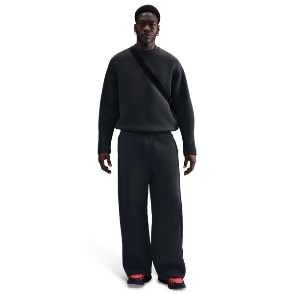 Nike Tech Fleece Crew - Men's - Black/Anthracite - Image 3