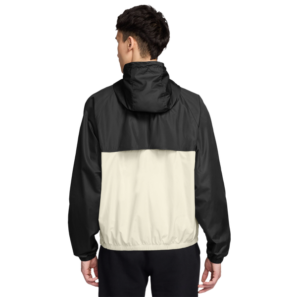 Nike NSW Windrunner Jacket - Men's - Black/Sail/Sail - Image 2