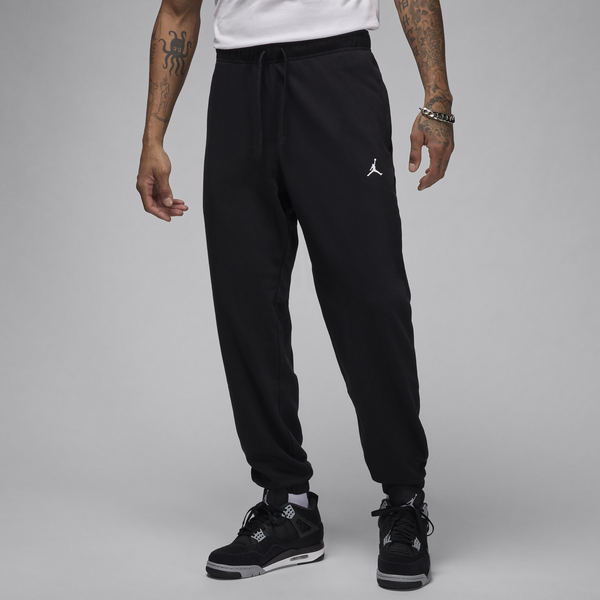 Jordan Dri-FIT Sport Crossover Fleece Pants - Men's - Black/White